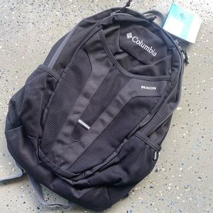 New! Columbia Beacon III Backpack Black